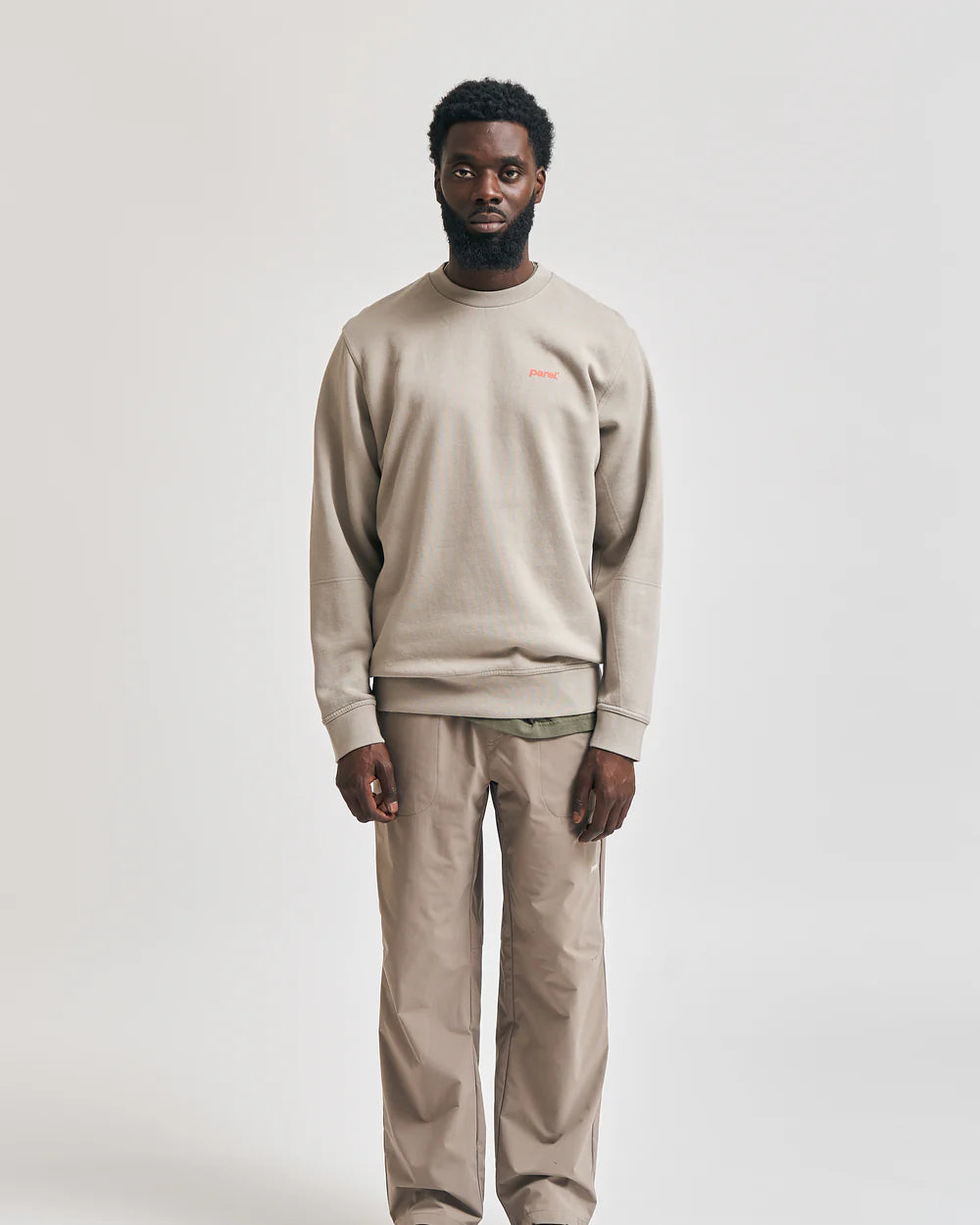 BP® Oversized Crewneck – Sand
