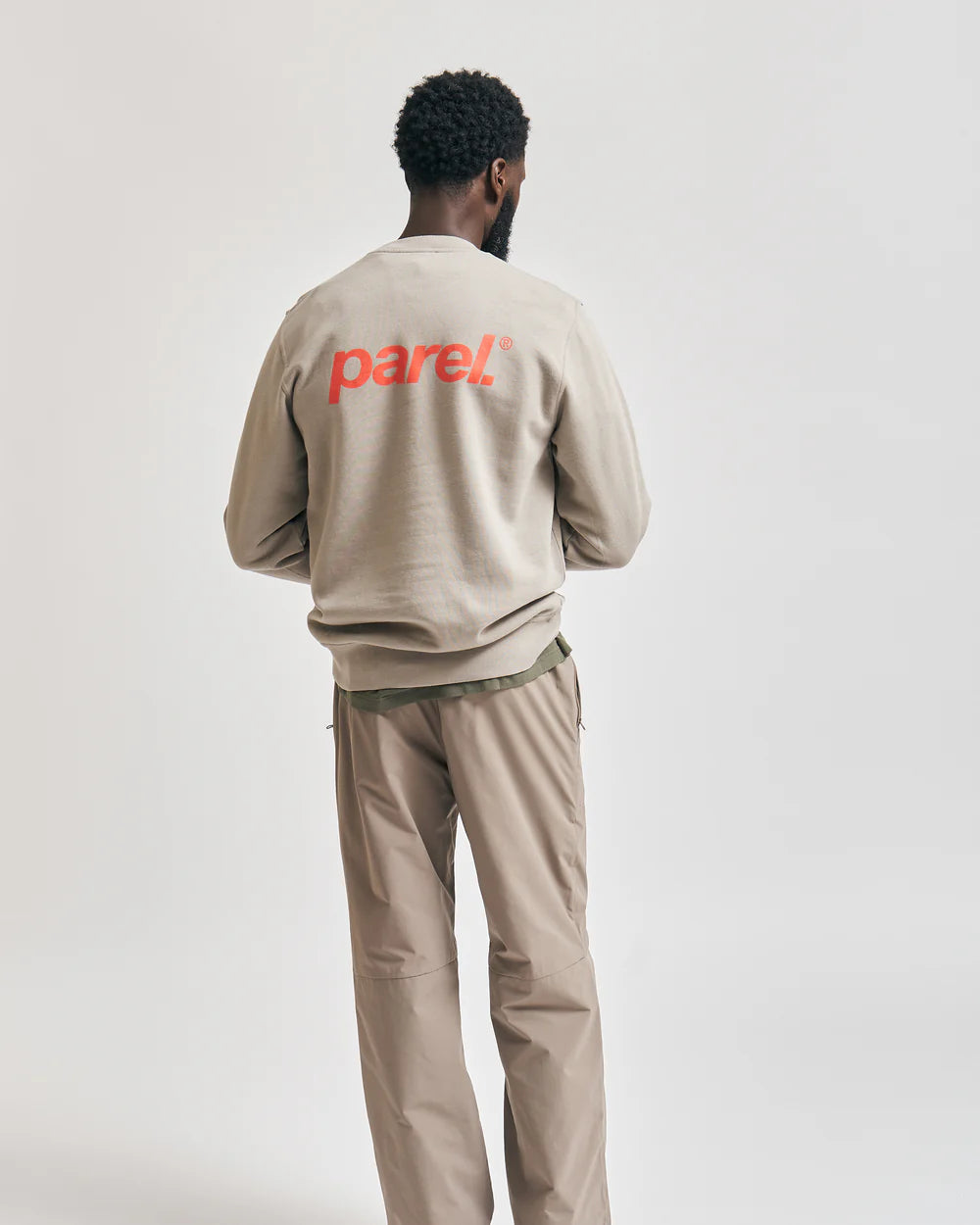 BP® Oversized Crewneck – Sand